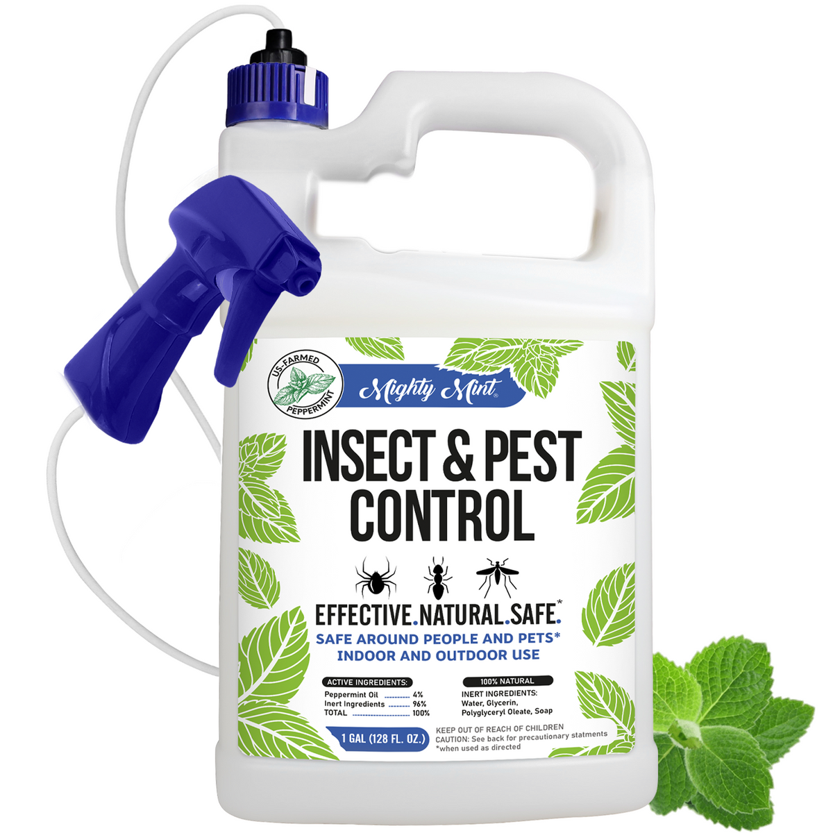Mighty Mint Insect &amp; Pest Control - Gallon Size