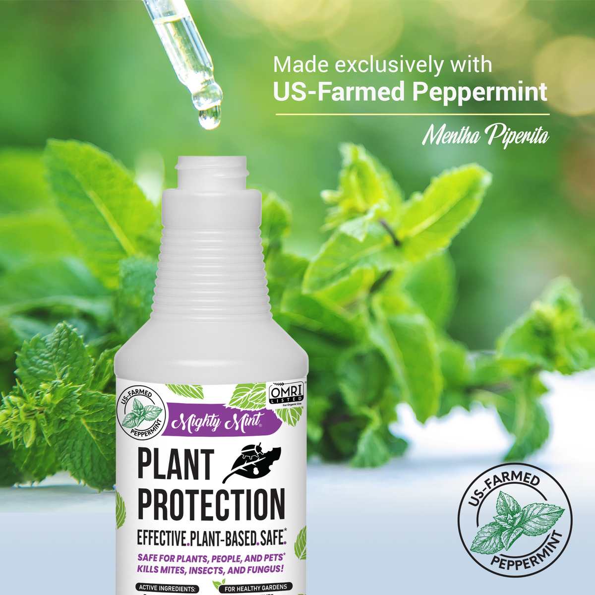 Mighty Mint 31oz Peppermint Plant Protection Spray - STANDALONE UNIT