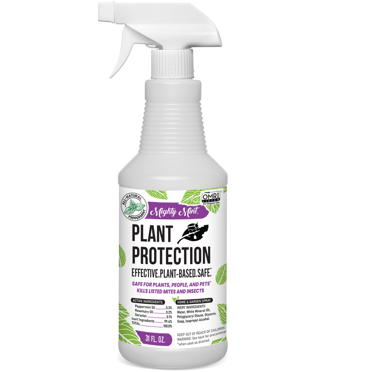 Mighty Mint 31oz Peppermint Plant Protection Spray