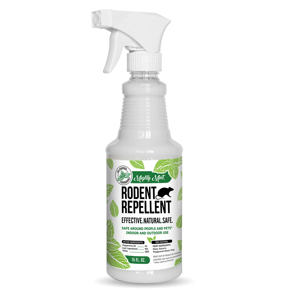 Mighty Mint Rodent Repellent - Peppermint Spray 15oz - STANDALONE UNIT