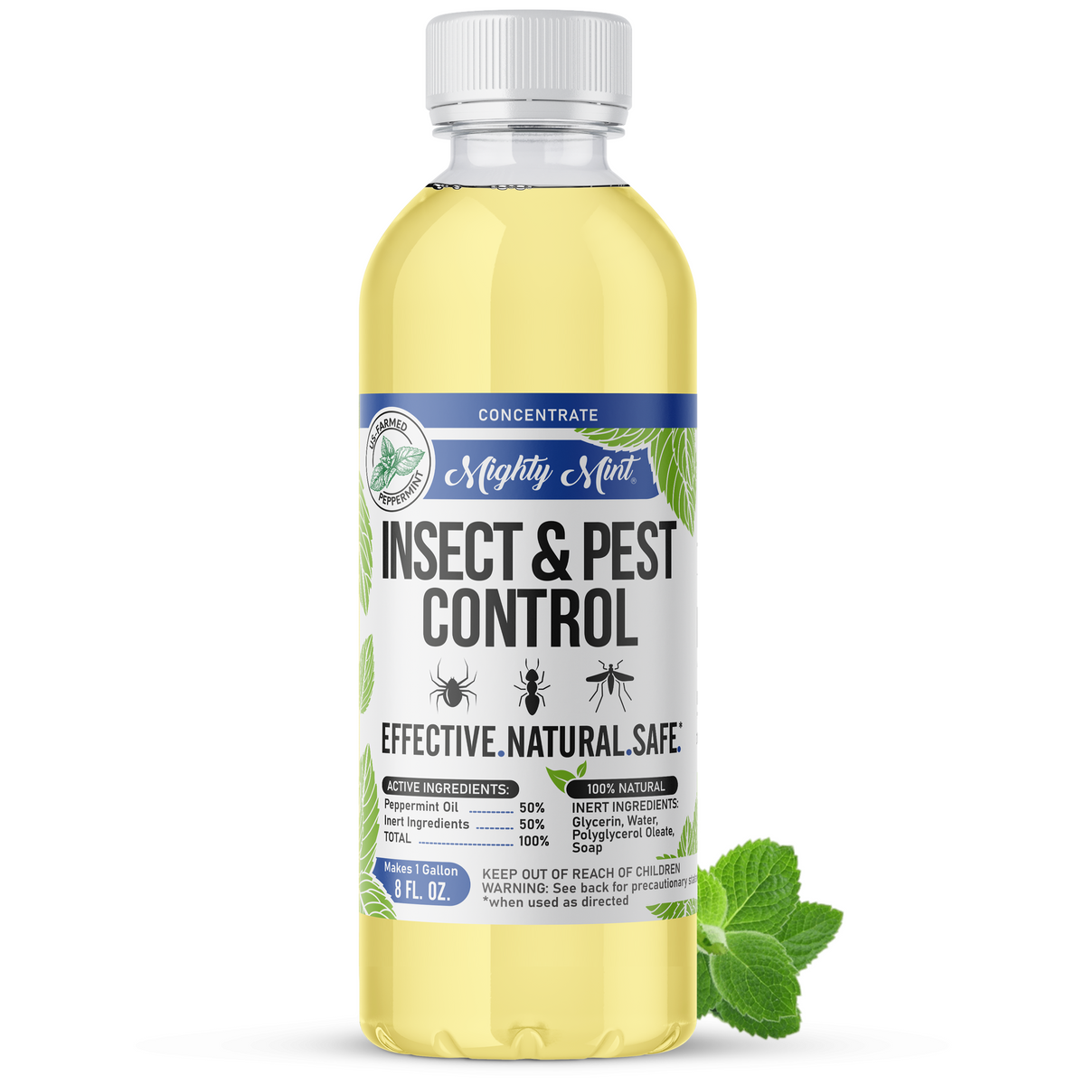 Mighty Mint Insect &amp; Pest Control Concentrate - 8oz